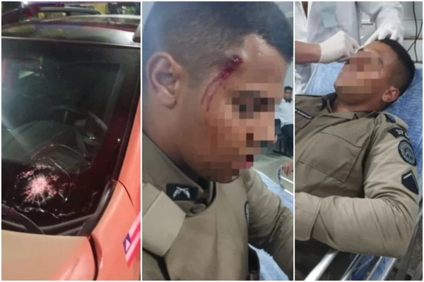 Policial militar fica ferido após viatura ser atacada a tiros no Nordeste de Amaralina