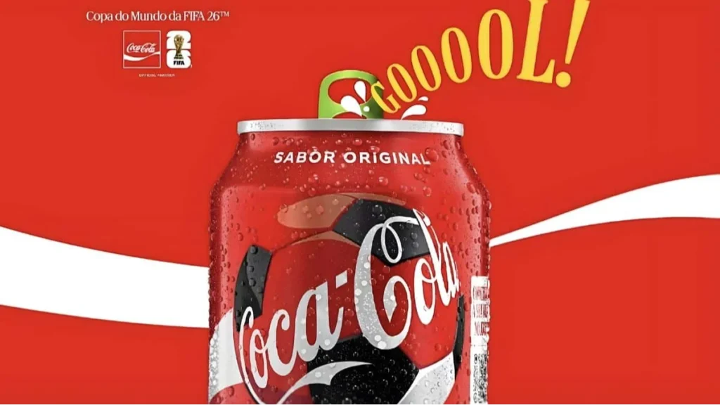 Latas especiais ganham grito de gol em ação para a Copa de 2026