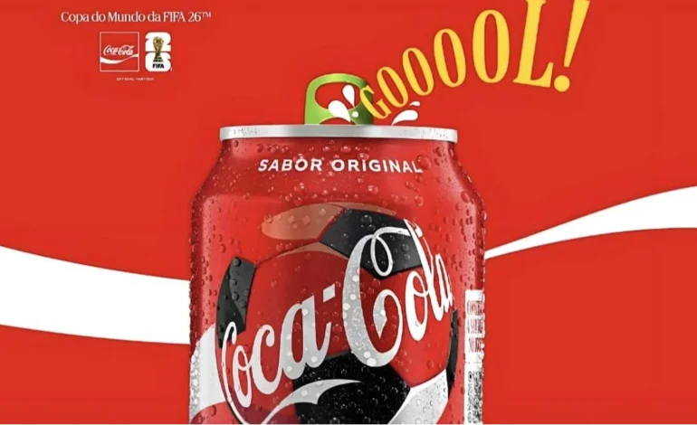 Latas especiais ganham grito de gol em ação para a Copa de 2026