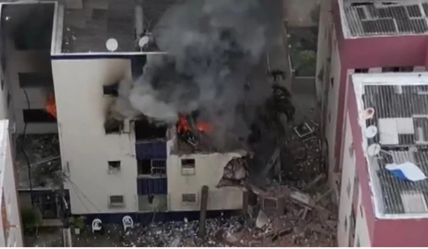 Explosão em prédio no Stiep pode ter sido causada por vazamento de gás, diz morador