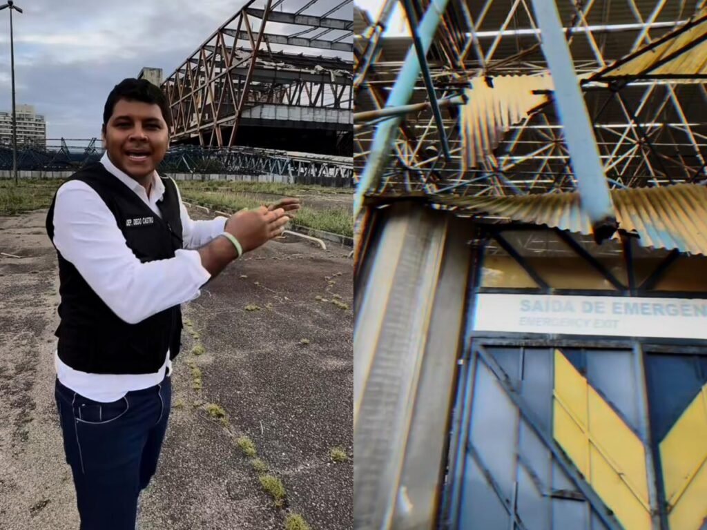 Após denúncia de Diego Castro, governo publica edital para leilão do antigo Centro de Convenções Após denúncia de Diego Castro, governo publica edital para leilão do antigo Centro de Convenções