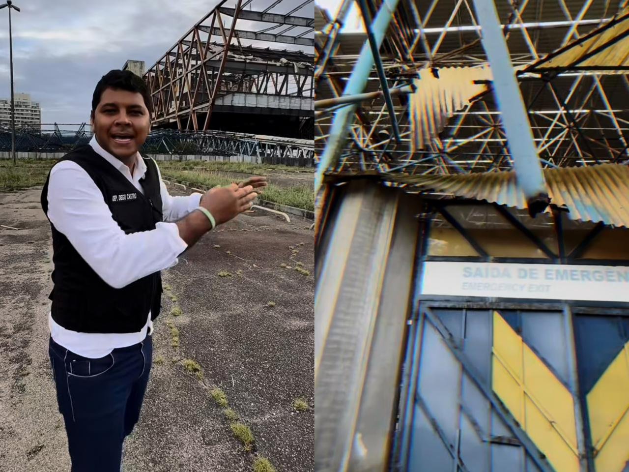 Após denúncia de Diego Castro, governo publica edital para leilão do antigo Centro de Convenções