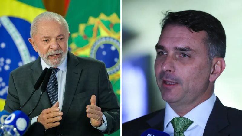 Flávio Bolsonaro lidera Lula em simulação no RS, aponta pesquisa