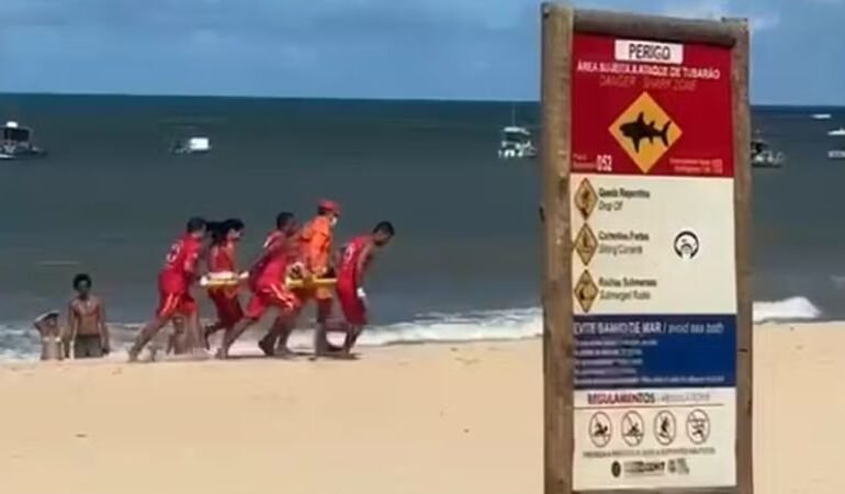 Menino de 11 anos é atacado por tubarão em praia de Pernambuco